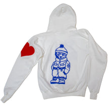 Load image into Gallery viewer, Ski Bum White Hoodie