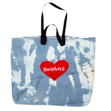Load image into Gallery viewer, Upcycled Jean Berkshires Weekender Bag