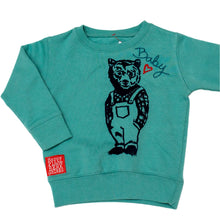Load image into Gallery viewer, Toddler Baby Bear Stitched Crew