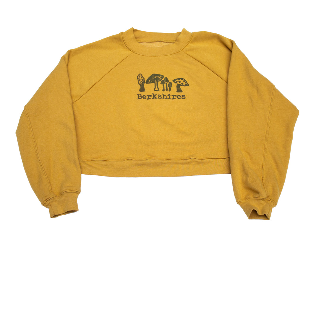 Berkshires Mushroom Cropped Crewneck