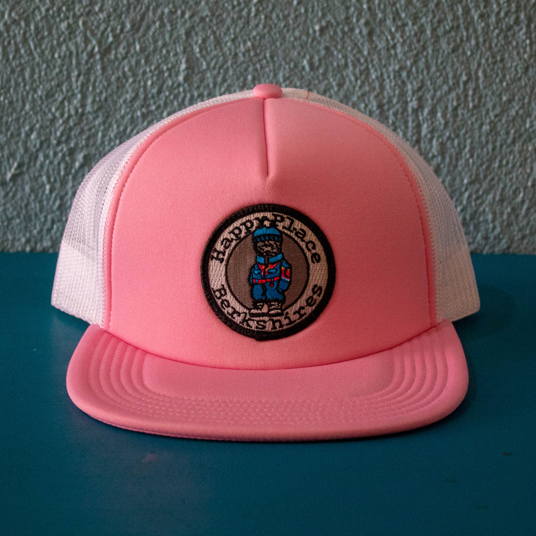 HappyPlace Berkshires Pink Trucker Hat