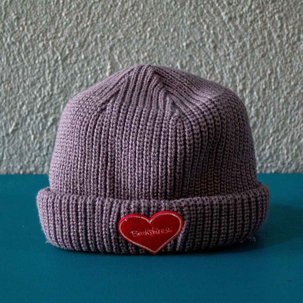 Berkshires Heart Knit Watch Cap