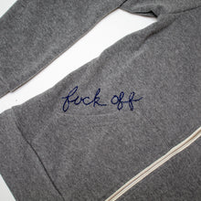 Load image into Gallery viewer, Hand Embroidered Love Zip Hoodie
