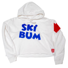 Load image into Gallery viewer, Ski Bum Cropped Hoodie
