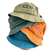 Load image into Gallery viewer, F Off Bucket hat
