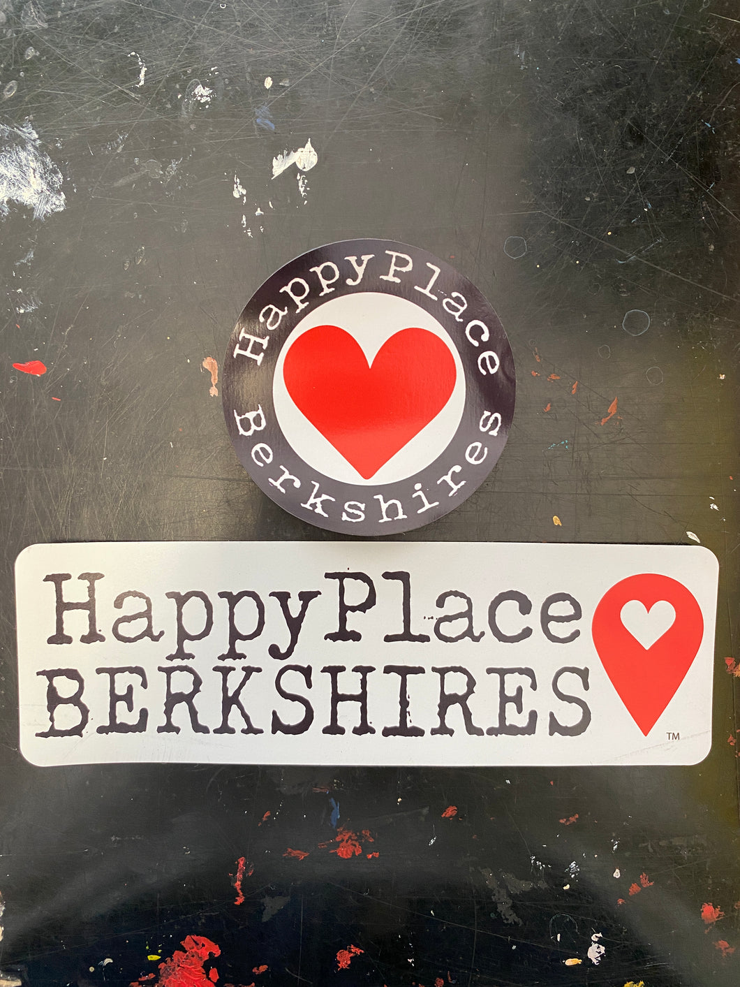 Car Magnets Set of 2 'Happy Place Berkshires'