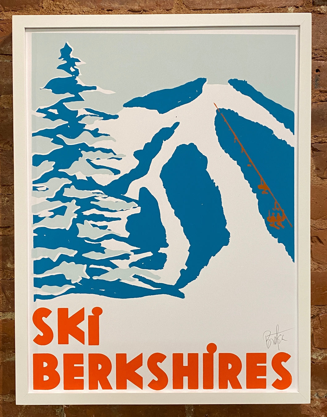 POSTER 'Ski Berkshires'