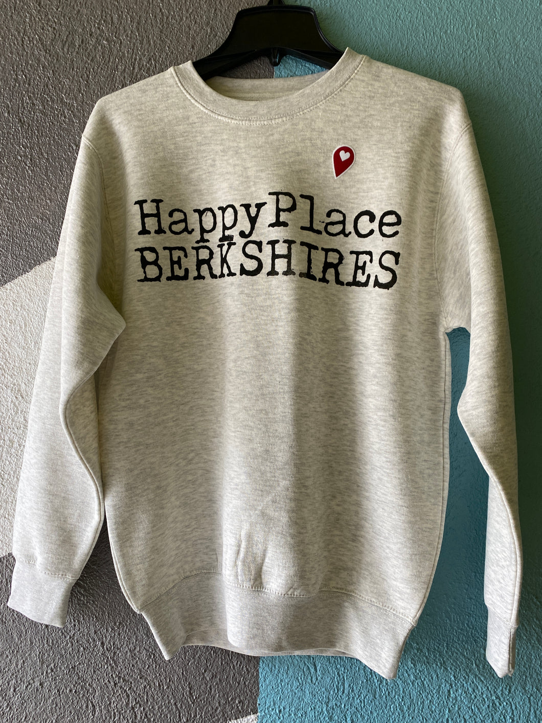 'HappyPlaceBerkshires'  Crew Sweatshirt