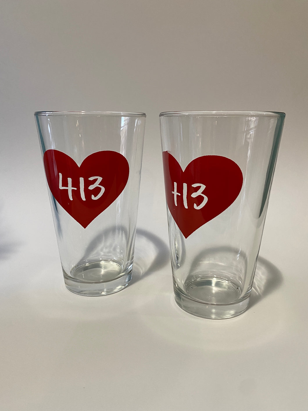 Pint Glass (Set of 2) '413'