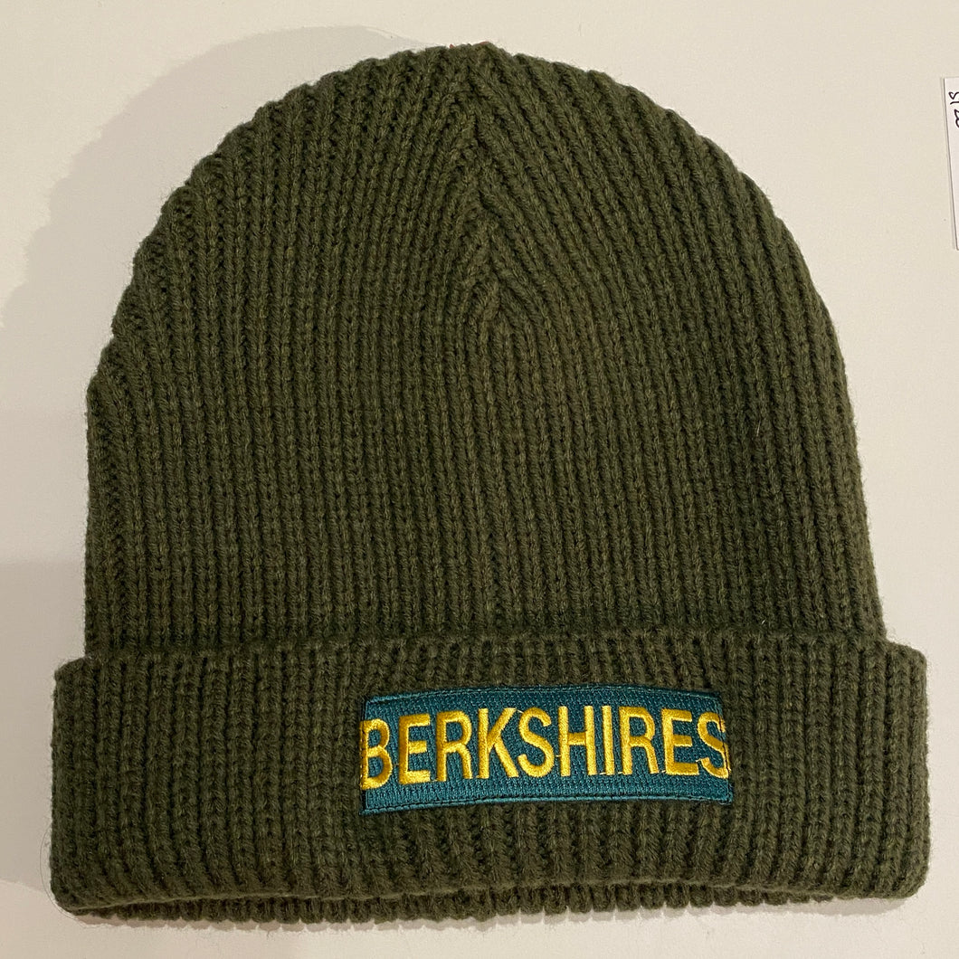 Knit Watch Cap with 'BERKSHIRES' patch